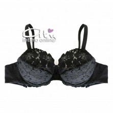 Balconcino ferretto 3D 451 Belseno Lepel intimo da donna pizzo cotton C e B