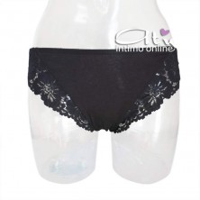 Slip in pizzo cotton 453 Belseno Lepel mutande donna in cotone