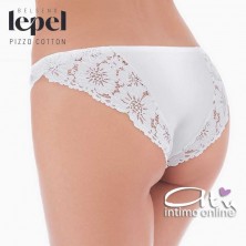 Slip in pizzo cotton 453 Belseno Lepel mutande donna in cotone
