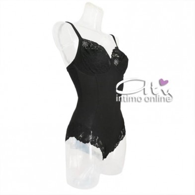 Body intimo senza ferretto 454 Belseno Lepel pizzo cotton C