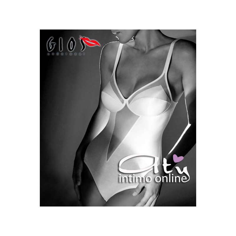 Body donna modellatore contenitivo in cotone GIOS intimo 149