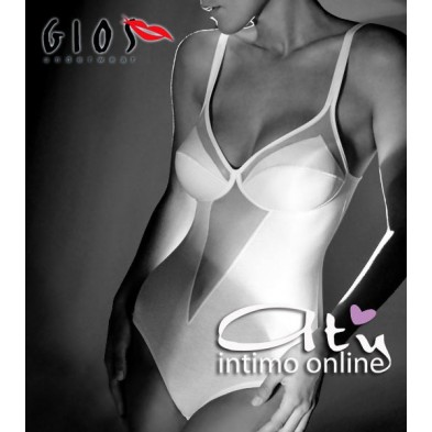 Body donna modellatore contenitivo in cotone GIOS intimo 149