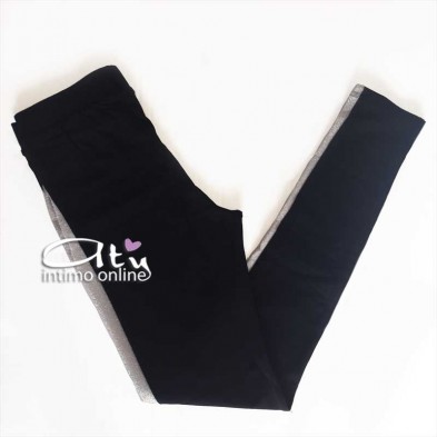 Jadea leggings estivo con fascia lurex 4175