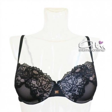 Reggiseno balconetto Nuvola Saten Lormar coppa ultra sottile