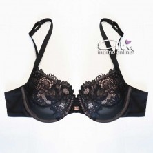 Reggiseno balconetto Nuvola Saten Lormar coppa ultra sottile