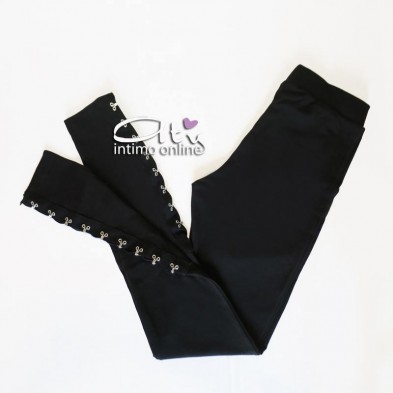 Jadea leggings estivo con gancetti ad uncino 4171