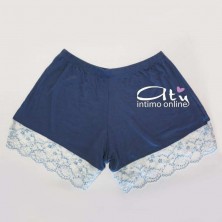 Pigiama top + shorts delicato con pizzo MagicDream 8118 - pigiami da donna