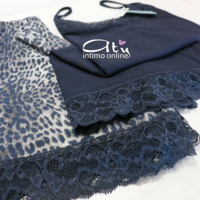 Pigiama estivo MagicDream nightwear 8120 con short - intimo notte donna