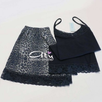 Pigiama estivo MagicDream nightwear 8120 con short - intimo notte donna