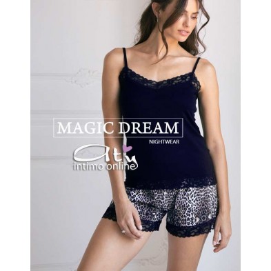 Pigiama estivo MagicDream nightwear 8120 con short - intimo notte donna