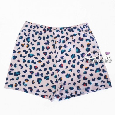 Pigiama Jadea Girl bimba 4-12 anni macularo rosa cipria P2001