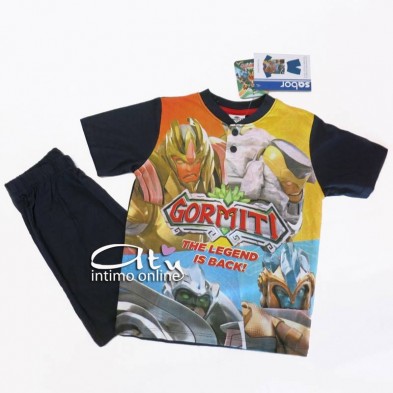 Pigiama Gormiti bimbo 4-7 anni stampa completa originale