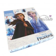 Pigiama Frozen bimba 3-7 anni stampa Elsa e Anna