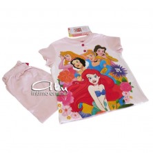Pigiama Principesse Disney bimba 3-7 anni Belle, Cenerentola, Biancaneve, Ariel e Aurora