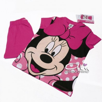 Pigiama Topolina Disney bimba 3-5 anni Fuxia