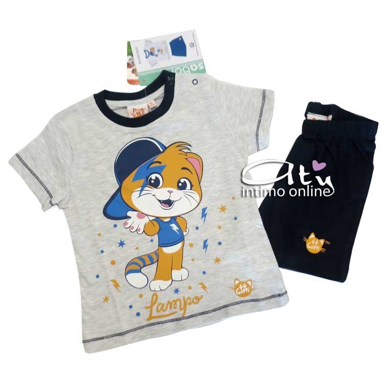 Pigiama bimbo 18-30 mesi stampa Lampo Bufficats