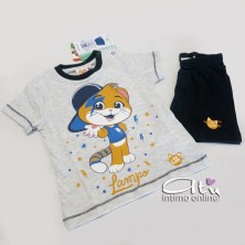 Pigiama bimbo 18-30 mesi stampa Lampo Bufficats