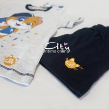 Pigiama bimbo 18-30 mesi stampa Lampo Bufficats