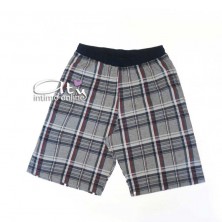 Pigiama estivo da uomo Coveri EP9133 Sport line homewear Scozzese