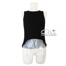 Canottiera sottogiacca asimmetrica spalla larga 8189 intimo donna