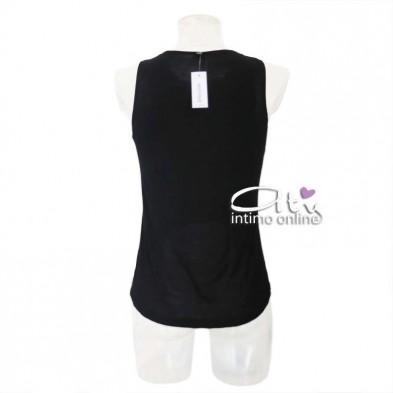 Canottiera sottogiacca asimmetrica spalla larga 8189 intimo donna