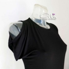 Maglia donna con spalla larga nuda 8194
