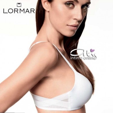 Reggiseno triangolo EXtra senza ferretto Lormar Extraordinary intimo