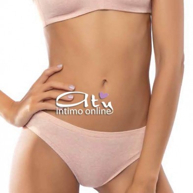 Brasiliano SièLei 1447 100% BIO Natural Cotton mutanda brasiliana intimo rosa