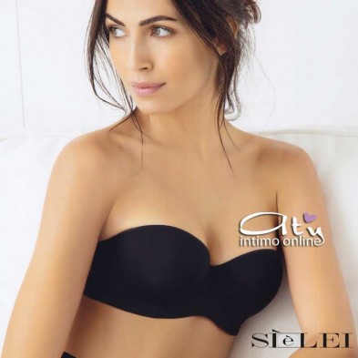 reggiseno a fascia con spallini staccabili SièLei Plus 2550