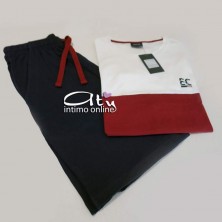 Completo estivo da uomo EA2038 Sport Homewear Enrico Coveri intimo