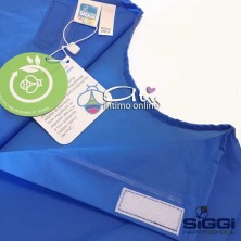 Grembiule per pittura asilo bimbo e bimba senza maniche