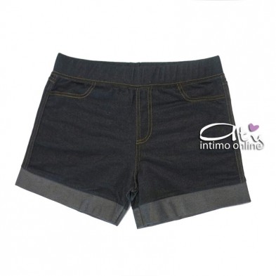 Leggings pantaloncino corto jeggings donna comfort Meritex jeans 5611