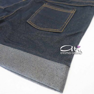 Leggings pantaloncino corto jeggings donna comfort Meritex jeans 5611