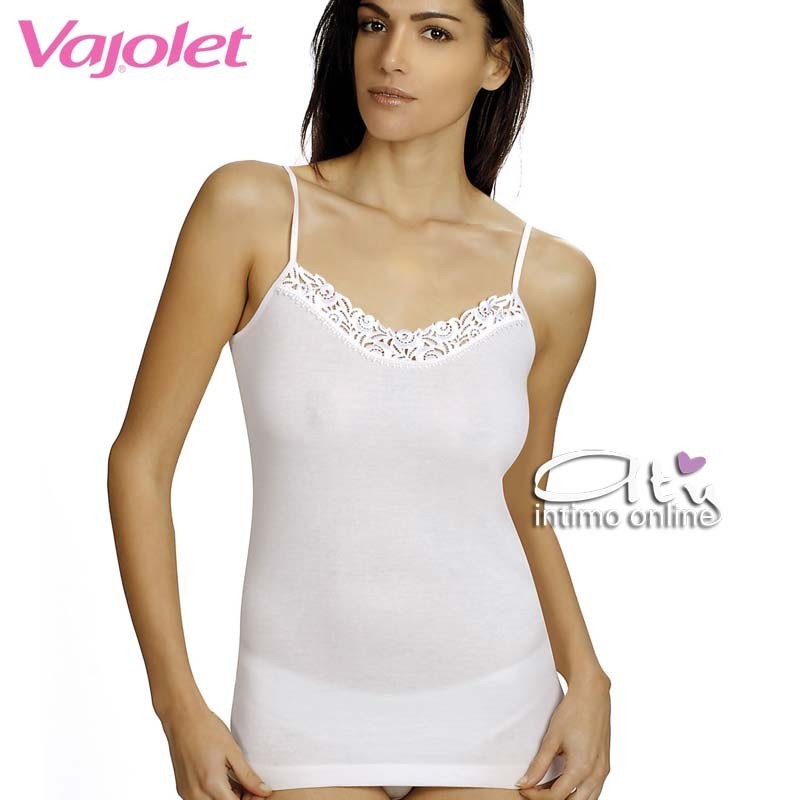 Canottiera Vajolet 5154 s/s filo di Scozia Pack 3 maglie intime donna