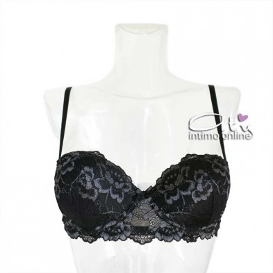 Jadea intimo donna Chic balconetto e slip Cleopatra pizzo a 2 toni 4249