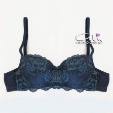 Jadea intimo donna Chic balconetto e slip Cleopatra pizzo a 2 toni 4249