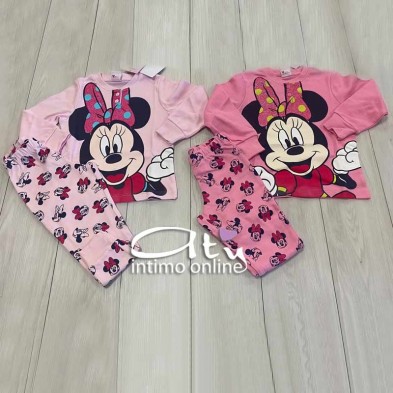 Pigiama bambina Topolina Disney bimba 3-10 anni Glitter