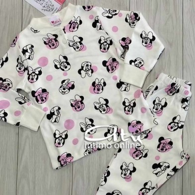 Pigiama Topolina Disney bimba 3-10 anni bolle - pigiami bambina
