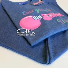 Pigiama invernale Big Babol da donna stampa cangiante