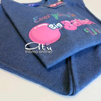 Pigiama invernale Big Babol da donna stampa cangiante