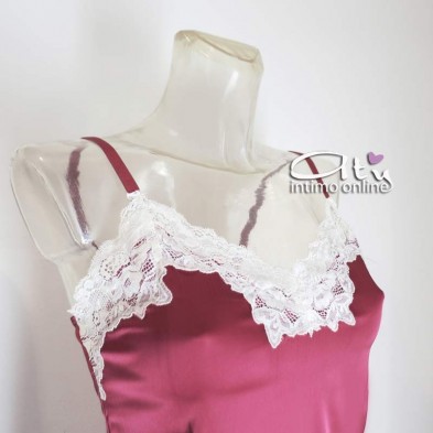 Set lingerie in microfibra top + pantaloncino Pura Luxury intimo donna