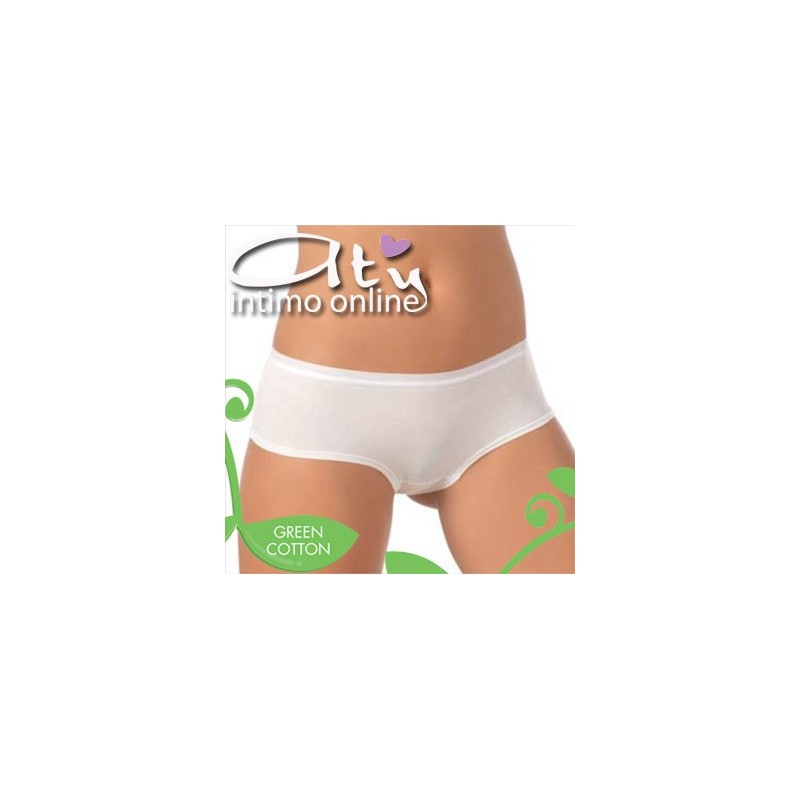 Jadea Boxerino Green Cotton 2002 taglio Laser incollato Pack. 3 PZ