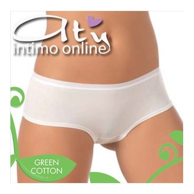 Jadea Boxerino Green Cotton 2002 taglio Laser incollato Pack. 3 PZ