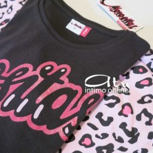 Pigiama invernale donna Morositas Leopardato