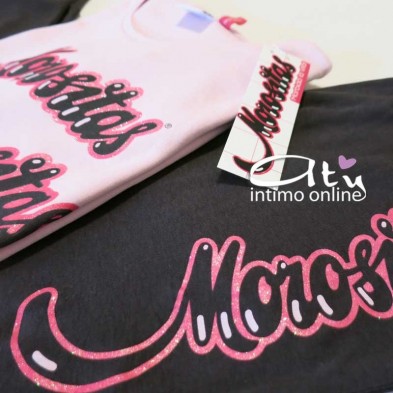 Pigiama invernale da donna Morositas rosa chiaro