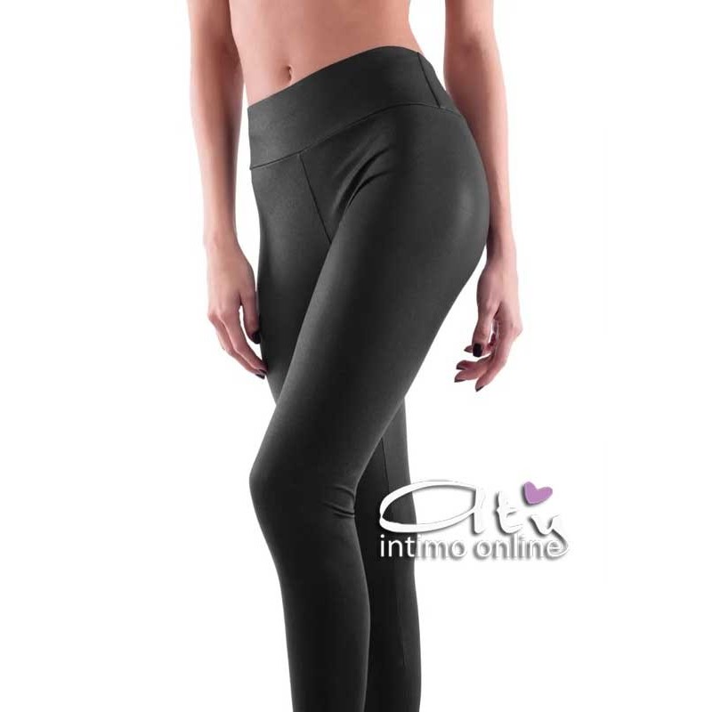 Leggings felpato comfort glitter Eletta Milano pelle