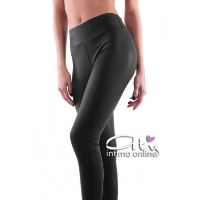 Leggings felpato comfort glitter Eletta Milano pelle