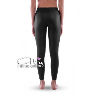 Leggings felpato comfort glitter Eletta Milano pelle