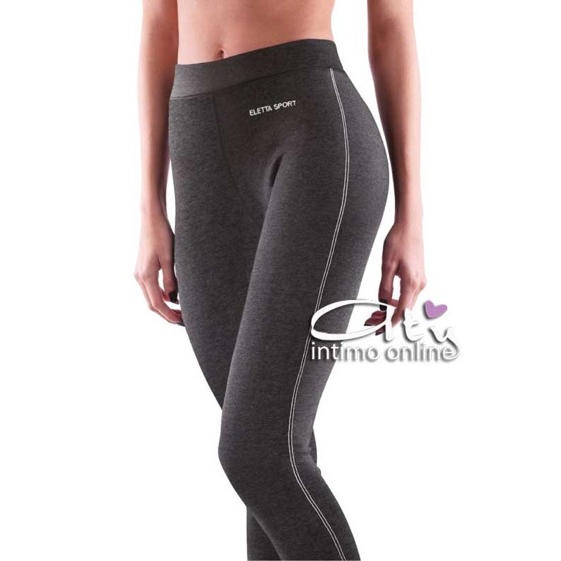 Eletta Milano leggings sport in cotone comfort fitness