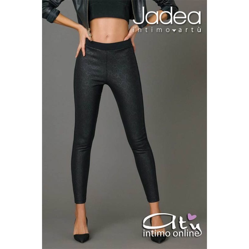 Jadea leggings tessuto fantasia rettile